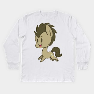 Doctor Whooves Kids Long Sleeve T-Shirt